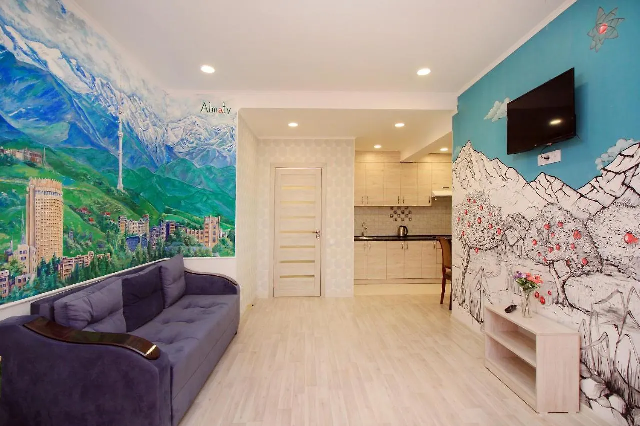 Apartment Жк Радужный Берег Апартаменты Близ Аэропорта Рб 343А Turksib